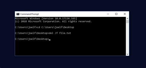 Delete file cmd.  Learn how to use the del command and its flags to delete files in Windows 10 a...
