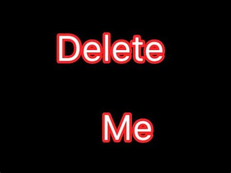 Delete me. Things To Know About Delete me. 