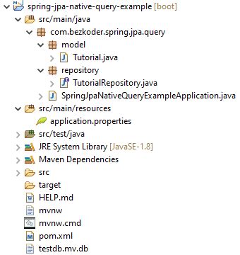 Delete native query in spring data jpa.  I have a JPA Spring data native query ...