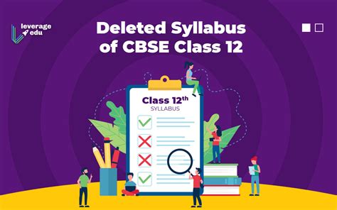 Deleted Syllabus of CBSE Class 12 - Leverage Edu