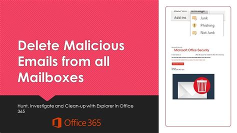 Deleting malicious emails from all O365 mailboxes