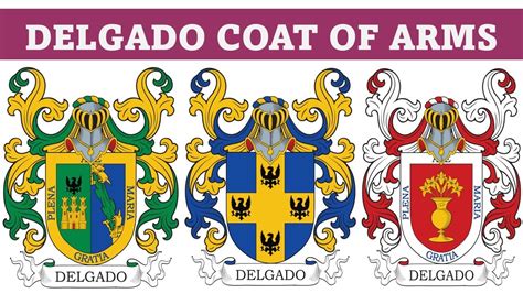 Delgado History, Family Crest & Coats of Arms - HouseOfNames