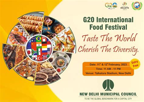 Delhi To Host G20 Food Festival,