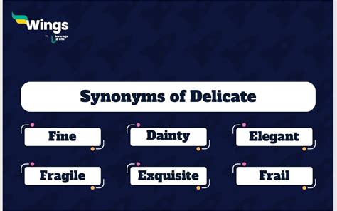 Delicate meaning synonyms.  Learn more.  1.  Definition of delicate.  Synonymes de délicate ...
