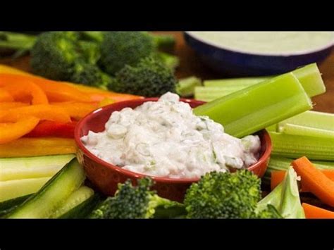 Delicious Dips: Chunky Blue Cheese Dip by Audrey Johns - YouTube