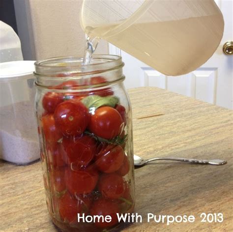 Delicious Lacto-Fermented Cherry Tomatoes - Home With Purpose …