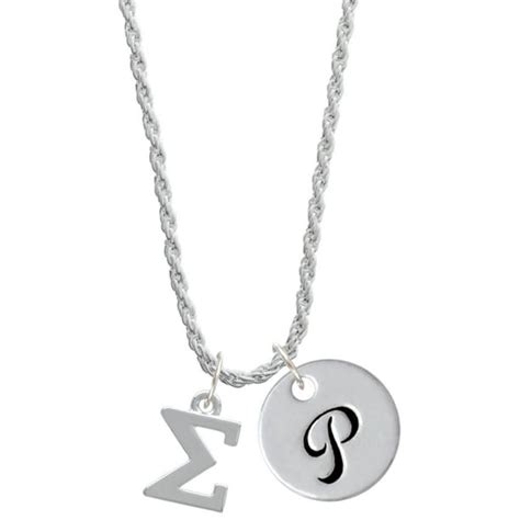 Delight Jewelry Silvertone Large Greek Letter - Omega - Walmart