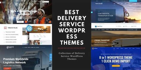 Delivery Service Wordpress Theme
