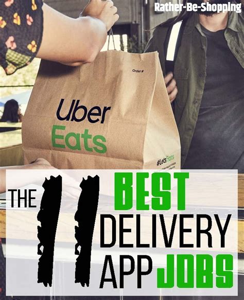 Delivery job apps. 