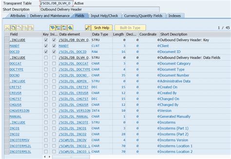 Delivery status table in sap ewm.  /SCWM/ORDIM_CS.  Delivery status Tabl...