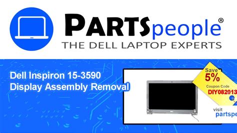 Dell Inspiron 15-3590 (P75F006) Display Assembly Removal and …