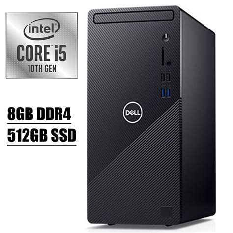 Dell Inspiron Desktop Computer 10th Generation Intel Core I5 Processor