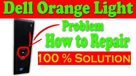 Dell Optiplex 7050 Orange light flashing and beeping, …