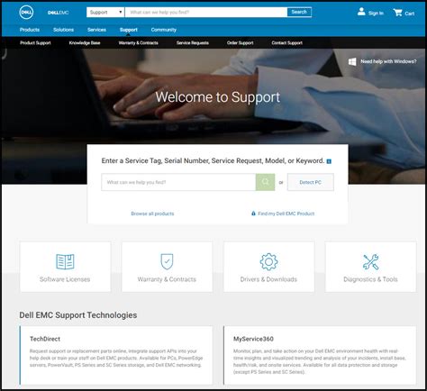 Get support for your Dell product with free diagnostic