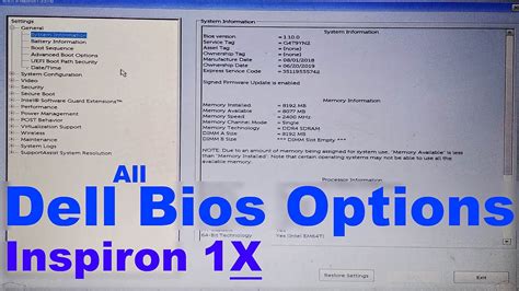 Symptoms. The Windows 11, Windows 10, Windows 8.1, or Windows 8 operating systems allows you to boot into UEFI BIOS on supported Dell computers. You can use the integrated advanced startup options. NOTE: Some Dell computers may not support this feature because the UEFI and SATA settings cannot be changed in the BIOS.. 