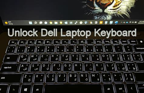Dell laptop keyboard locked.  Most problems have simple solutions.  Dec 23, 2023 · How to unlock...