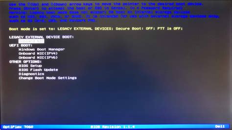 Dell optiplex 3060 pxe boot.  Enable PXE boot over IPv4 and IPv6 network...