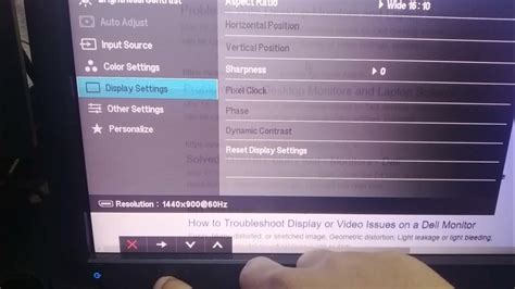 The troubleshooting steps in this article help resolve common video or display issues with a Dell monitor connected to a desktop or laptop. Some symptoms that indicate an LCD display or video issue include: A blank or black screen. Color fade. Fuzzy, blurry, distorted, or stretched image.. 