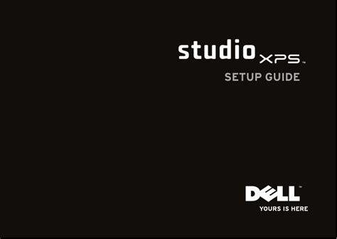 Dell studio xps 9100 user guide. - Mundo de estrellas, amor y poesía.