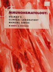 Download Delmars Clinical Lab Manual Series Immunohematology By Sheryl A Whitlock