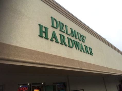 Delmus hardware. Delmus Hardware: comes see us for drill bits, jig saw, tap and die sets, door knobs of all kinds, screw extractors, center punch, etc... 