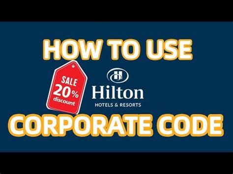 Hilton - HHonors (9) Hotel Corp Code. Some of Hilton corporate discount code list. Consolidated list for the Hyatt, InterContinental and Marriott. Hilton The Team Member Travel Program. Hilton MVP & TEAMUSA 15%-20% Discount Codes.. 