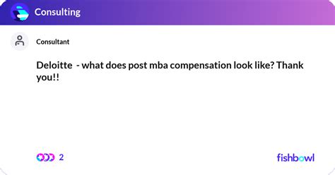 Deloitte mba reddit.  Their compensation packages seem quite generous when c...