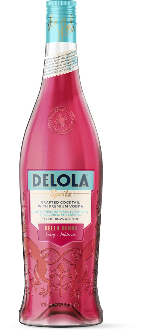 Delola. Delola Paloma Rosa Spritz is a Ready To Enjoy Sparkling Cocktail With Premium Amaro, Orange, And Passionfruit. Founded By Jennifer Lopez, Delola Is A Delicious Spritz Crafted With Natural Ingredients, Only 107 Calories/serving, & Gluten Free. Simply Pour Over Ice & Enjoy! Delola Paloma Rosa Spritz is a Ready To Enjoy … 