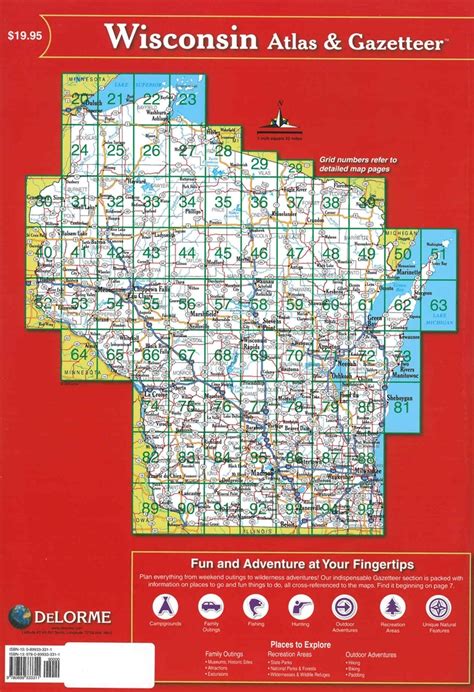 Read Online Delorme Wisconsin Atlas And Gazetteer Dewi By Rand Mcnally And Company