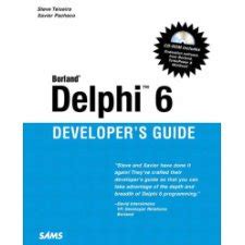 Delphi 6 developers guide sams developers guides. - Einführung in die optik dritte auflage lösungshandbuch.