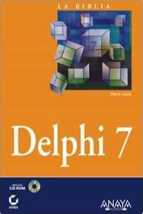 Delphi 7 / mastering delphi 7 (la biblia de / the bible of). - Mcculloch chainsaw service manual ms 1635.