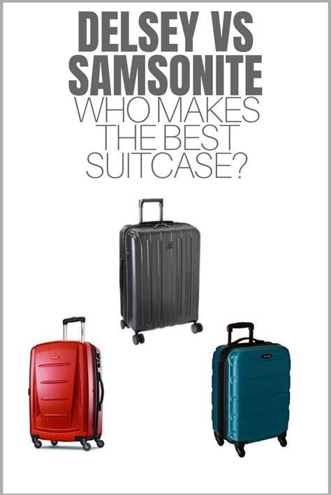 Delsey vs samsonite. However, American Tourister is known for its exceptional quality control, meaning that its products are more likely to be free of defects. Yet, Samsonite is generally considered a higher-quality brand. This is because Samsonite uses higher-quality materials and construction techniques. In terms of durability, both brands offer durable products ... 