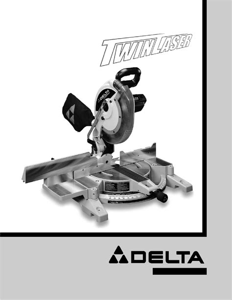 Delta 36 255l 12 compound laser miter saw instruction manual. - Nissan almera tino owners manual download.
