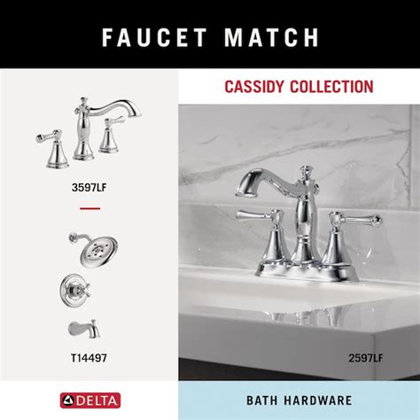 Delta 5-Piece Cassidy Polished Chrome Decorative Bathroom