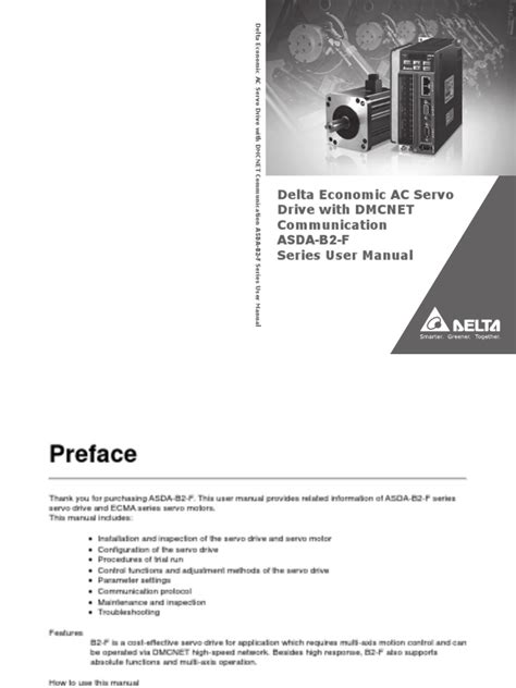 Delta ASDA B2 User Manual PDF PDF Electric Motor - Scribd