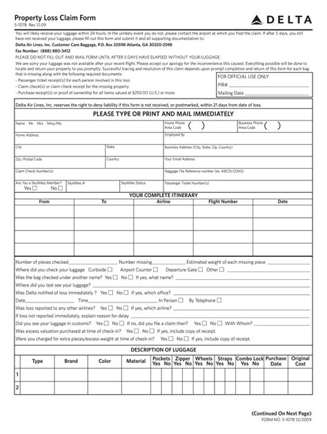 Delta Air Lines Lost and Found How to File a Claim CompareCards