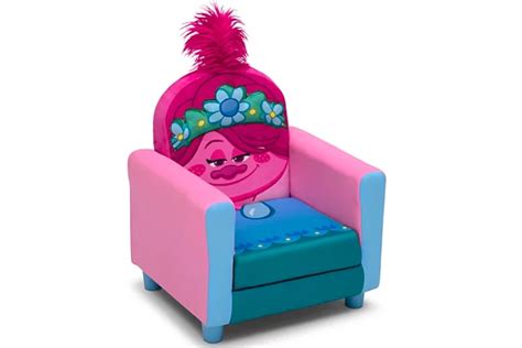 Delta Children Trolls World Tour Figural Upholstered Chair Ashley