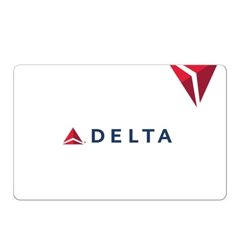 Delta airline gift card. Delta's site states the $50 promotional gift cards are "made from aluminum cut from various locations on the DC-9's fuselage and tail. As a result, each card will be unique in color, texture, and thickness … 