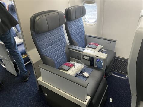 Delta airlines premium economy. Oct 27, 2017 · Delta's long-haul fleet is getting a major upgrade, with the Airbus A350 launching on a handful of flights out of Detroit (DTW). This particular aircraft is the first to offer two of the airline's latest products: Delta One Suites, with sliding doors at every business-class seat, and Premium Select, Delta's first true premium economy. 
