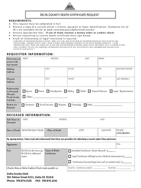 Delta county death records.  This link opens another site in a new window...