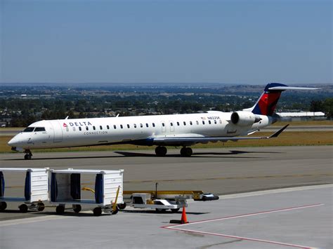 For this route, Delta usually flies a CRJ-900 or a slightly smaller Embraer E170. Delta’s First Class product on these smaller planes and shorter route is not their most premium offering. However, that means that the upgrade to First Class is less expensive relative to the flight cost than on larger planes.. 