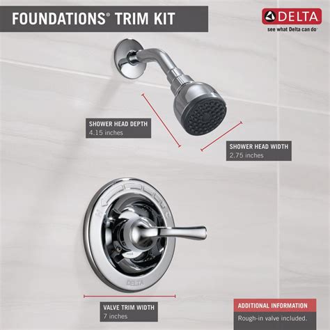 Delta foundations shower faucet installation instructions.  This video will also work for the D...