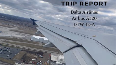 Delta Air Lines FLIGHT DL1043 from New York to Detroit and Atlanta to
