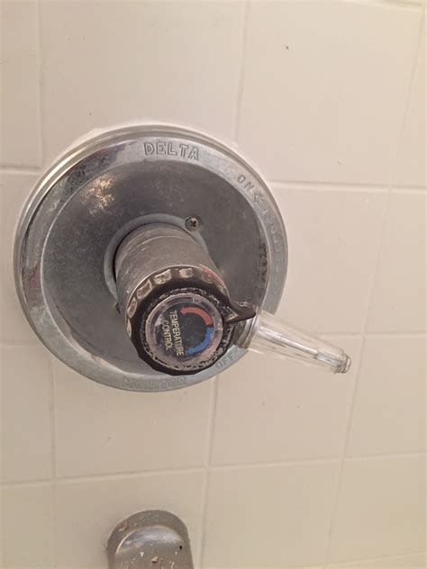 Delta monitor shower faucet repair. Use a strap wrench to do this. If your faucet is old, the bonnet nut may be tough to get off. You can use a little lubricant to loosen it up. After the nut is off, remove the bonnet. Now take off the cam (5 & 6) and ball (8 & 9) assembly which is located under the bonnet. Equip yourself with a pair of fine tweezers. 