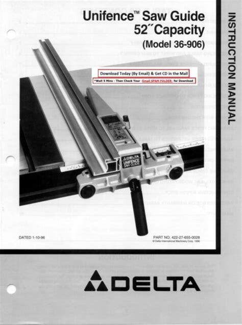 Delta rockwell unifence instruction manual instructions. - Il libro spagnolo di arriba risponde.