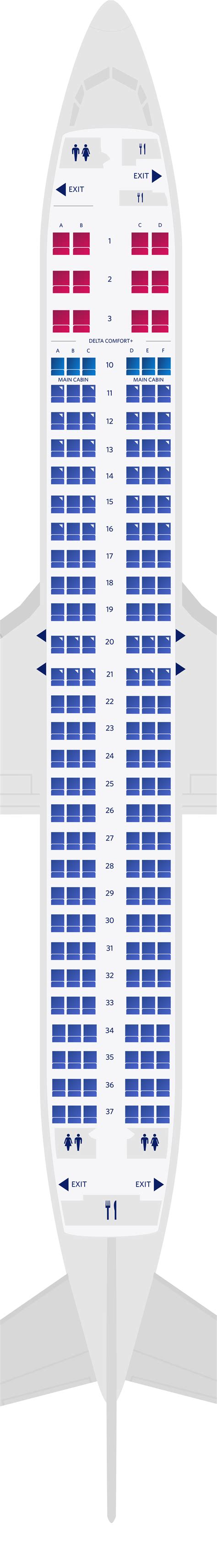 Seat 20 E is a standard Economy Plus Class seat located in an Exit Row