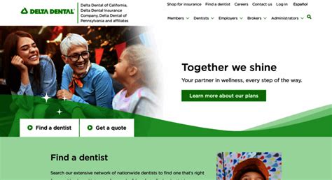 Deltadentalins.com. Delta Dental är ett av de största och mest pålitliga tandvårdsförsäkringsbolagen i USA. På mot.deltadentalins.com kan du logga in på ditt konto, se din planinformation, ladda ner formulär, se dina anspråk och hitta en tandläkare i deras stora nätverk. Om du vill ta hand om din munhälsa med bra förmåner, överkomliga priser och hög kvalitet, besök mot.deltadentalins.com idag. 