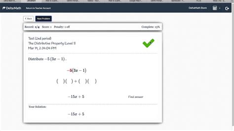 The Delta Math RtI program provides online readi