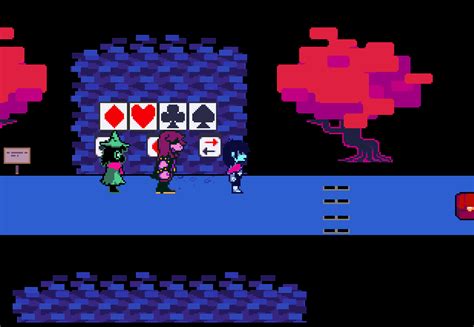 Sep 26, 2021 · Kris and Susie reunite with Ralsei in the Dark World's Castle Town. Ralsei asks Kris to return to the real world to gather all the items from the supply closet to the east of the Dark World .... 
