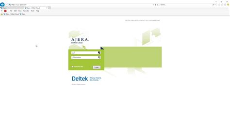 To set up single-sign on, an Ajera administrator must complete the following steps: 1. Sign up for Microsoft Azure AD account. 2. Configure Azure AD Connect. 3. Add and Configure the Deltek Ajera Application. 4. Set Up the Azure Integration in Ajera. 5. Log in Using Windows Authentication. 2-DeltekAjera9 ©2021DeltekInc.Allrightsreserved.. 